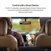 Genie Smart Wall Mount Garage Door Opener - 6172H-BO - Wi-Fi, LED Lighting, and Battery Backup