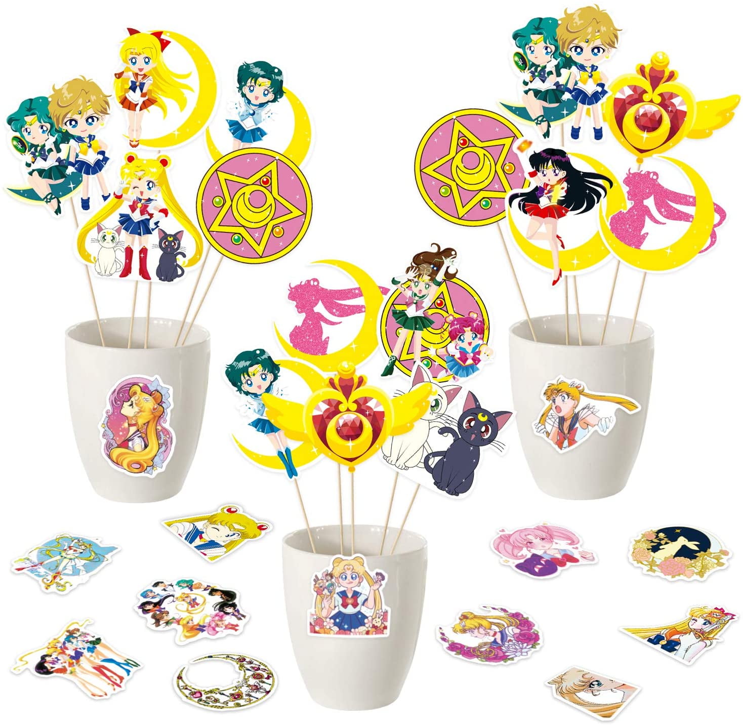 Anime Party Decorations Near Me : Anime Party Supplies Pack Includes
