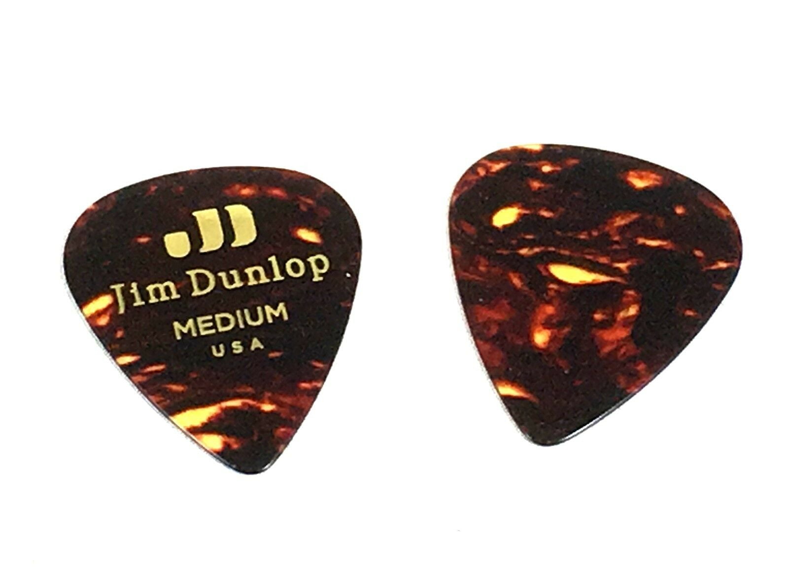 Dunlop Guitar Picks 72 Pack  Celluloid Shell Medium