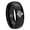 Black High Polish, variant on Freemason Masonic Dome Black And Rose Gold Tungsten Ring 10MM