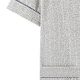 thumbnail image 5 of Blekii Men's 3 Piece Pajama Set, Short Sleeve Top & Shorts Sleepwear, Matching Lightweight Loungewear, Summer Breathable Sleep Outfit, Complete Sleep Set for Hot Weather,, 5 of 7