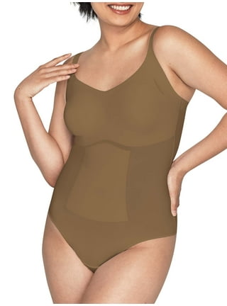 Women's Maidenform DMS089 All-in-One Body Shaper with Built in Bra ( Transparent XL) 