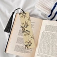 thumbnail image 4 of Kdxio Vintage Bird Print Metal Tassel Bookmarks,Perfect Gift for Art Lovers and Bookworms Metal Bookmarks for Women, 4 of 8