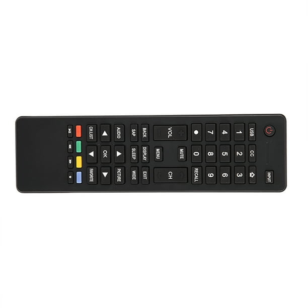 Reemplazo de control remoto de TV, Material ABS, Hasta 10 M de Distancia Remota, Negro, 17,5x5x2 cm, Para Modelos de TV HTR-A18M 55D3550 40D3500M 48D3500