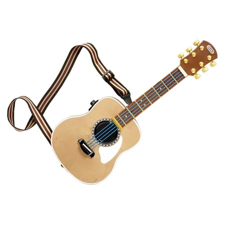 My Real Jam™ Acoustic Guitar, Toy Guitar with Case and Strap, 4 Play Modes, and Bluetooth® Connectivity - For Kids Ages 3+