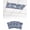 Blue, Navy, White, variant on 1 Pack Fluorescent Light Cover for Ceiling Lights, Light Blue Monstera Deliciosa Magnetic Classroom Light Filters 4x2 Feet, Summer Botanical Tropical Decorative Ceiling Shade Panel for Office
