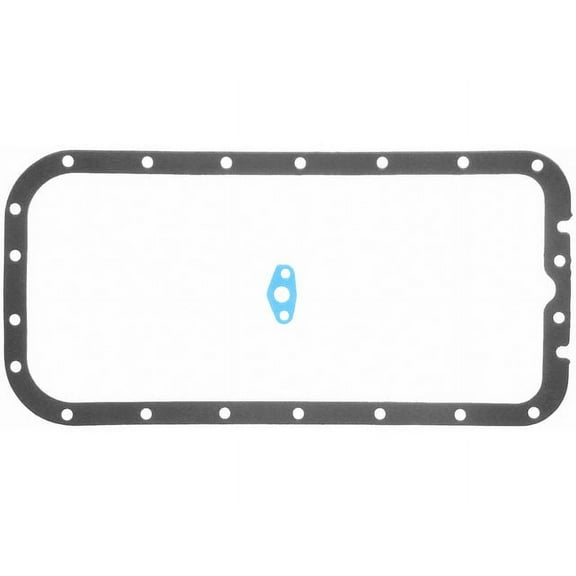 Oil Pan Gasket Set - Compatible with 1963 - 1966 Jeep F-134 2.2L 4-Cylinder 1964 1965
