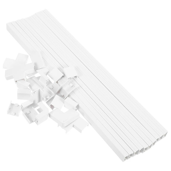 Masteelf  Cord Covers for Wall Mounted Tv Corner Cable Concealers White