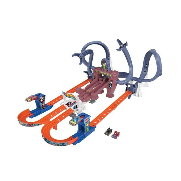 Pista de Juguete Hot Wheels Racerverse Lanzamiento de Spider-Man