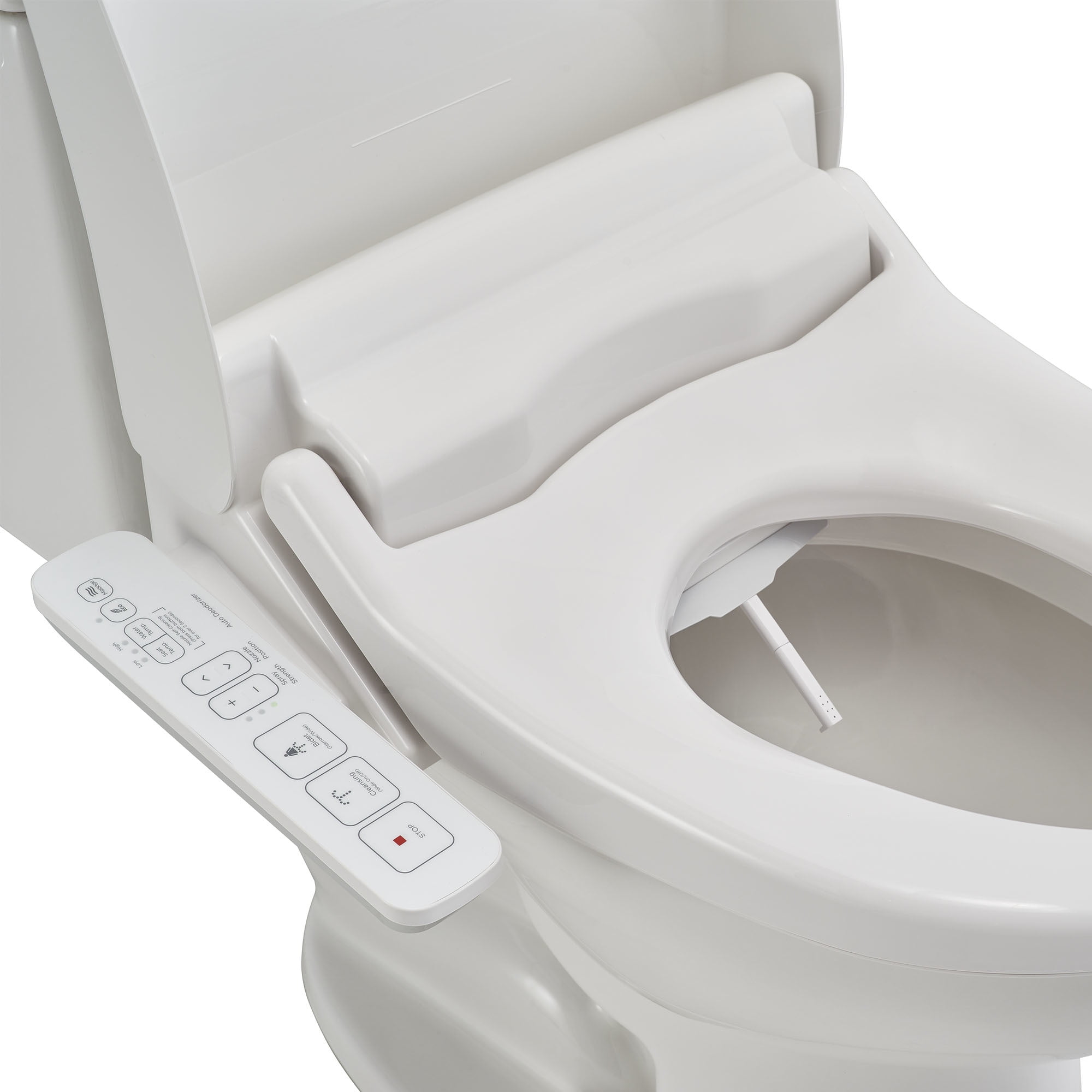 American Standard Advanced Clean AC 1.0 SpaLet Bidet Seat with Side Panel Operation in White