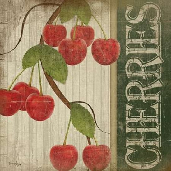 Cherries Canvas Art