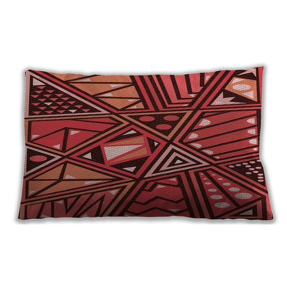 Ahgly Company Indoor Rectangular Contemporary Lumbar Throw Pillow, 13 inch by 19 inch