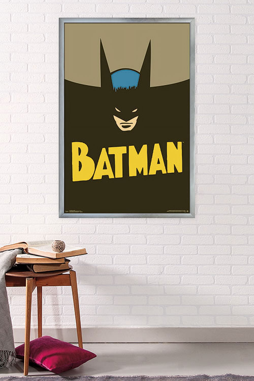 DC Comics - Batman - Vintage Wall Poster, 22.375" x 34", Framed