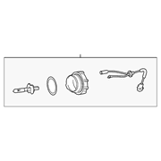 Genuine OE Hyundai Fog Lamp Assembly - 92202-39051