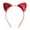 Red, variant on Fashion Children's Cat Ears Glitter Sequins Cartoon Headband Accessories for Festivals and Celebrations Red