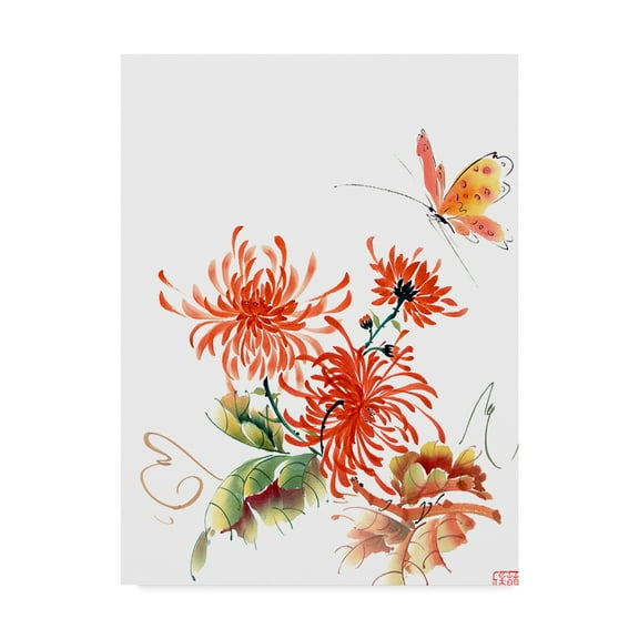 Trademark Fine Art 'The Light Touch II' Canvas Art by Nan Rae