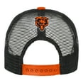 thumbnail image 3 of Youth White/Orange Chicago Bears Modern Fan Trucker Adjustable Hat, 3 of 3