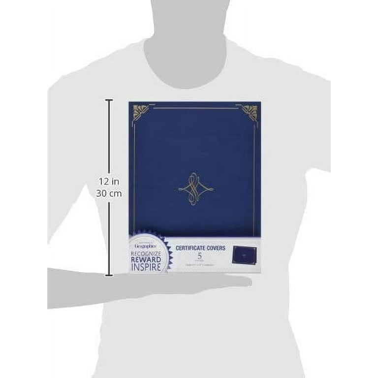 Certificate Holder, 11.25 x 8.75, Dark Blue, 5/Pack Certificate Holder, 11.25 x 8.75, Dark Blue, 5/Pack