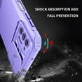 thumbnail image 6 of Dteck for Motorola Moto G Stylus 2021 Case with Screen Protector, Slide Camera Protector Phone Case with Built-in Stand Shockproof Rugged Bumper for Motorola Moto G Stylus 2021,Purple, 6 of 7