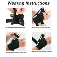thumbnail image 2 of Thumb Brace Support Right Hand or Left Hand for Arthritis Pain and Support, Thumb Brace for Pain Relief, Professional Thumb Stabilizer, Adjustable Thumb Splint (Purple), 2 of 8