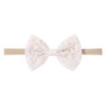 thumbnail image 2 of HNMKIU European Bow Embroidery Printed Cute Baby Headband Hair Friendly Non Damage Elastic Daily Wear For 0 1 Years Toddler Girl Boy Accessory B - One Size, 2 of 6