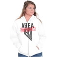 thumbnail image 3 of Nevada Top Secret Area 51 Conspiracy Zip Up Hoodie Men's Women's Brisco Brands M, 3 of 6