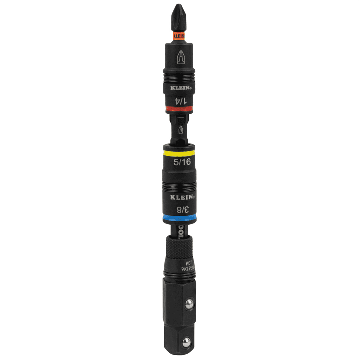 Klein Tools KNECT 17-in-1 Impact-Rated Hybrid Screwdriver / Nut Driver