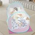 thumbnail image 5 of Topboutique Pop-Up Mosquito Net Tent for Beds,Portable Mosquito Net Tent,Folding Mosquito Tent with Fixed Net Bottom for Bed Camping Travel Patio,77x32x22 inch,Blue, 5 of 6