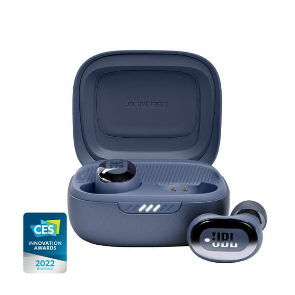 JBL Live Free 2 TWS - True wireless Noise Cancelling earbuds - Immersive sound at work, at rest, and at play with all-day comfort. - Blue