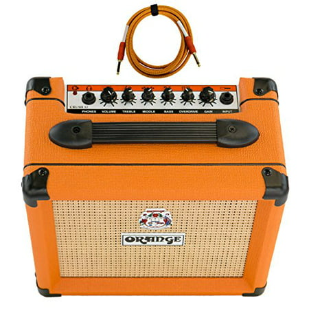 Orange Crush 12 Amp 12w Small Guitar Combo Amplifier Free Cable (Best Dac Amp Combo)