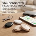 thumbnail image 4 of Air Tracker, Key Tracker Tag-4 Pack, Item Finder Works with Find My App (iOS Only), Wallet Tracker for Keys/Wallets，Worldwide Tracking, 4 of 10