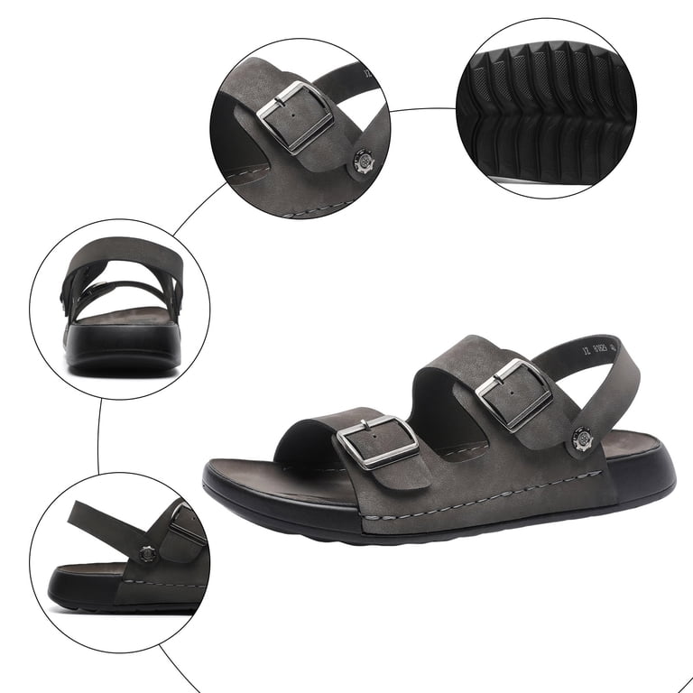 Rokment Mens Sandals with Convertible Back Strap Classic  display picture 3