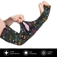 thumbnail image 3 of Balery I love you Mom Cooling Arm Sleeves for Men & Women – Breathable, Moisture-Wicking Arm Sleeves for Women, Men & Kids, 3 of 8