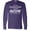 Purple, variant on Yeah My Godfather is Pretty Awesome Long Sleeve T-Shirt