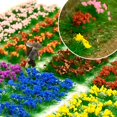 thumbnail image 4 of ZheElen Modèle de Paysage en Grappe d'Herbe Miniature Vert Jungle 30 Pcs 1Set, 4 of 6