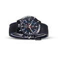 thumbnail image 1 of Sonducket Reloj de cuarzo con superficie de espejo de plástico para hombre, reloj de con carcasa de aleación para deportes de negocios, hebilla Relojes Azul, 1 of 6