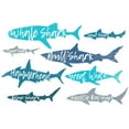 thumbnail image 2 of Sharks, Pattern, Shark Names, 2 of 2