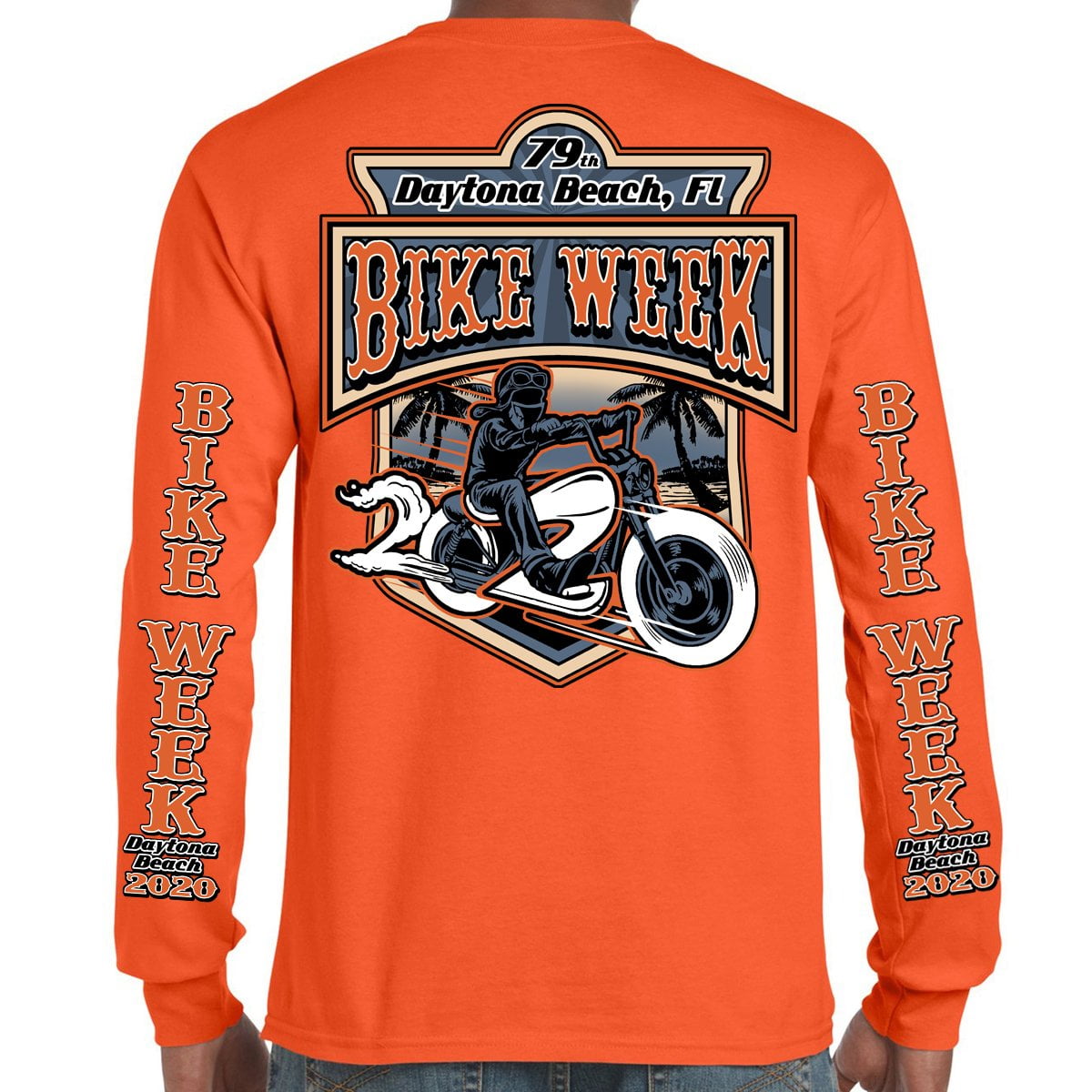 Biker Life Clothing Biker Life USA 2020 Bike Week Daytona Beach Rider