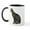 White/Black Inside, variant on CafePress - Savannah Cat Mug - 11 oz Ceramic Mug - Novelty Coffee Tea Cup