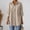 Khaki, variant on YANGXINX Womens Dress Shirts Long Sleeve Button Down Elegant Free Collared Work Office Solid Blouses Dressy Casual Relaxed Fit Tops