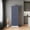 Blue, variant on Tuhome Lambardi Tall Multistorage Cabinet with Double Door Design, Five Deep Interior shelves