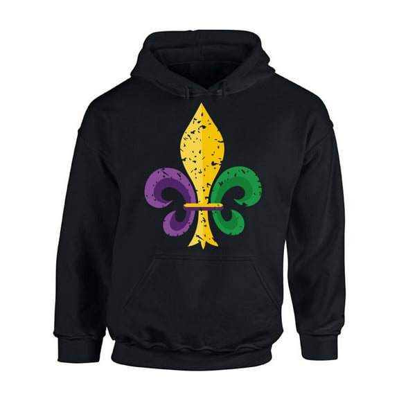 Mardi Gras Carnival Hoodie for Women Men New Orleans Celebration US Festive Unisex Hooded Sweatshirt