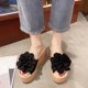 thumbnail image 2 of Amzcrzy Zapatos de mujer,Zapatos de mujer,Zapatillas de mujer, Sandalias de playa transpirables con tacón Matsu, suela gruesa y tacón inclinado para mujer Sandalias Mujer Zapatillas De Casa, 2 of 5