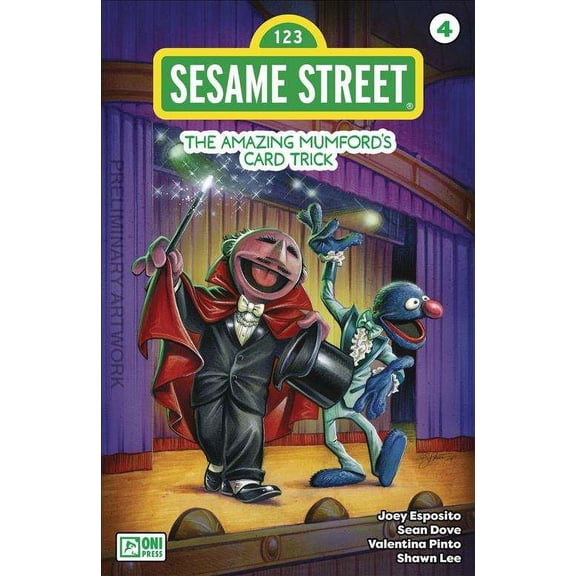 Sesame Street (Oni) #4D VF ; Oni Comic Book