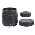 thumbnail image 1 of Accesorio de lente para cámara sin espejo de enfoque fijo para televisión, cine y cine, montura C de 35 mm F1.7, color negro, 1 of 14