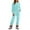 Light Blue E, variant on Akafmk Plus Size Fleece Pajama Sets for Women 2 Piece Long Sleeve Loungewear Set Print Warm Homewear Tops and Sleepwear Pants Sets XL