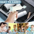 thumbnail image 4 of Keyohome Electric Baby Bottle Brush Set, Baby Bottle Brush Cleaner with Silicone Nipple and Straw Brush,White, 4 of 10