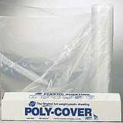 ORGILL POLY 4X6-C Poly Film, 100 ft L, 6 ft W, Clear