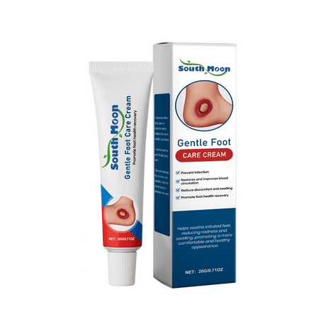 Foot Care Cream: Gentle Care, Comfortable Moisturizing, Massage And Nourishing. External Foot Care Cream