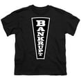 thumbnail image 2 of Popfunk Wheel of Fortune Bankrupt Kids T Shirt for Youth Boys and Girls, Black, Large, 2 of 5